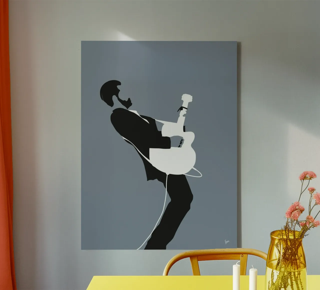 No297 Triggerfinger tela da Iconic Rockstars