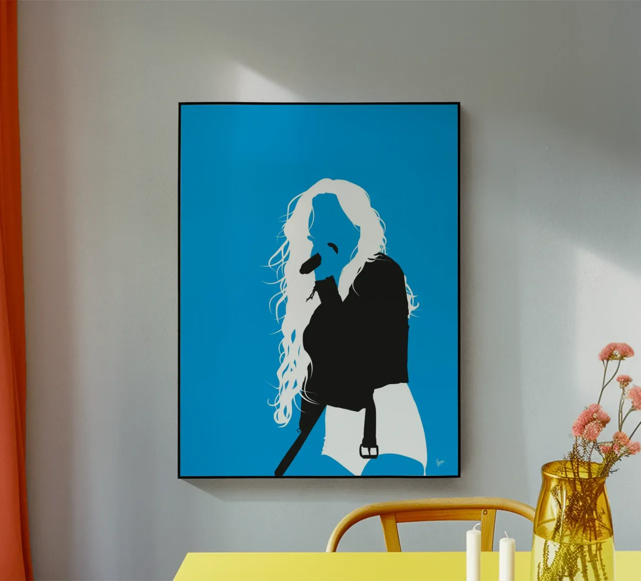 No299 Miley plexiglass da Iconic Rockstars