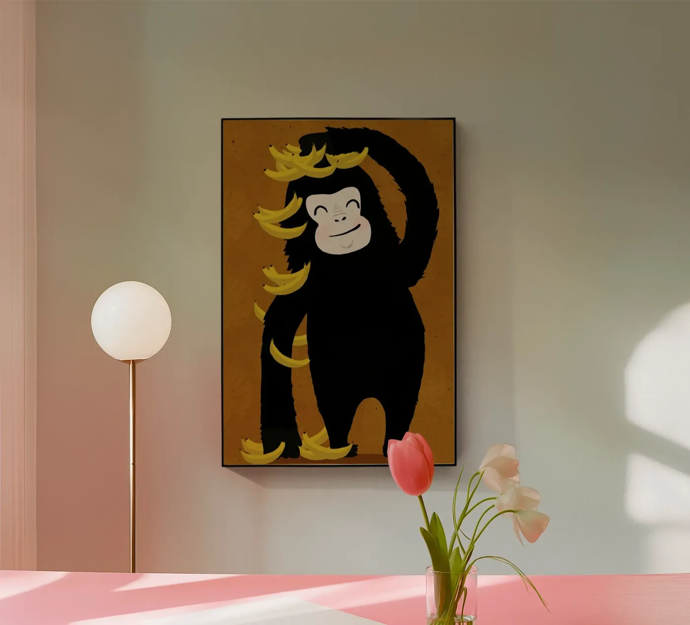 Gorilla (Brown) plexiglas de treechild