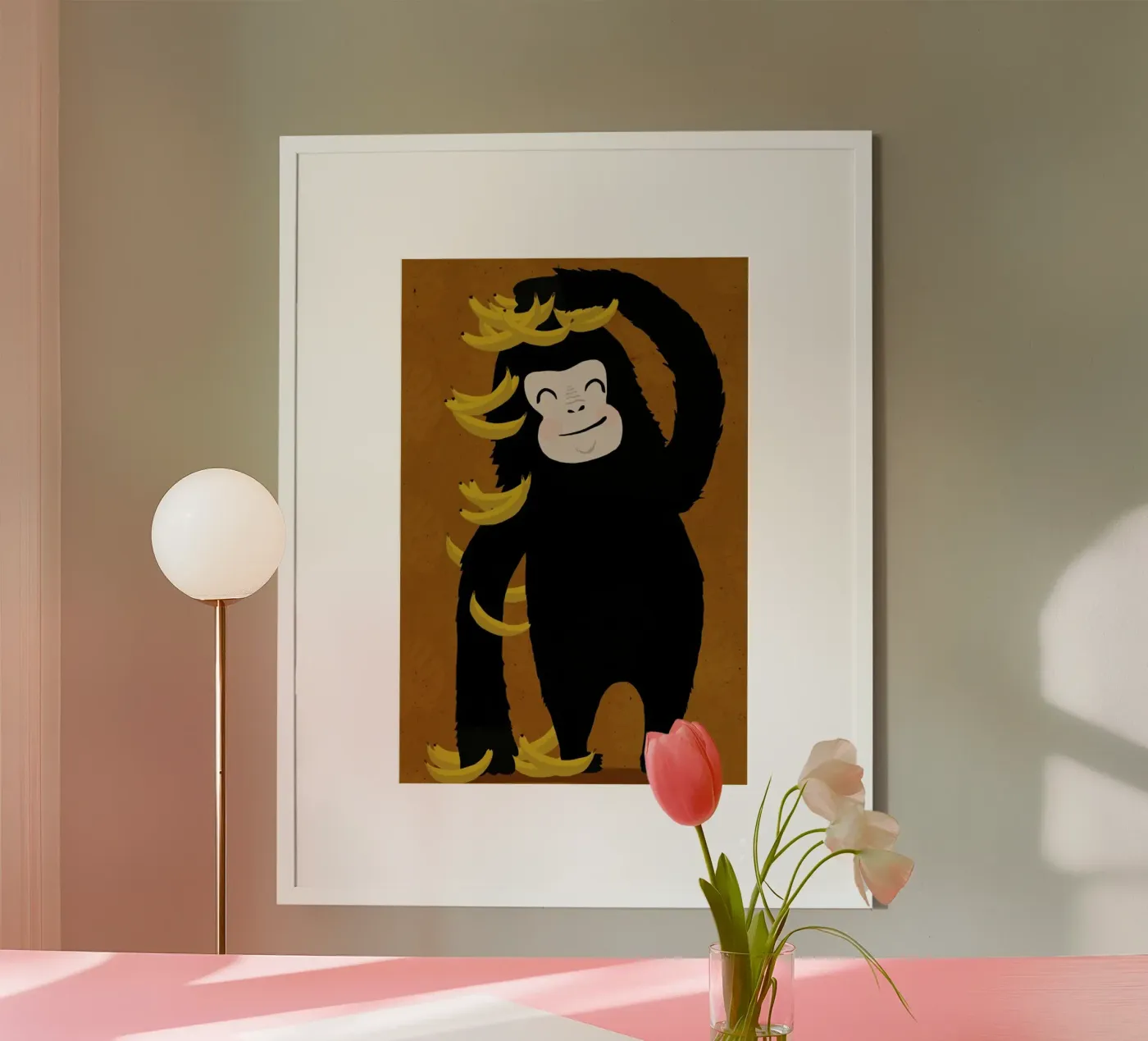 Gorilla (Brown) poster da treechild