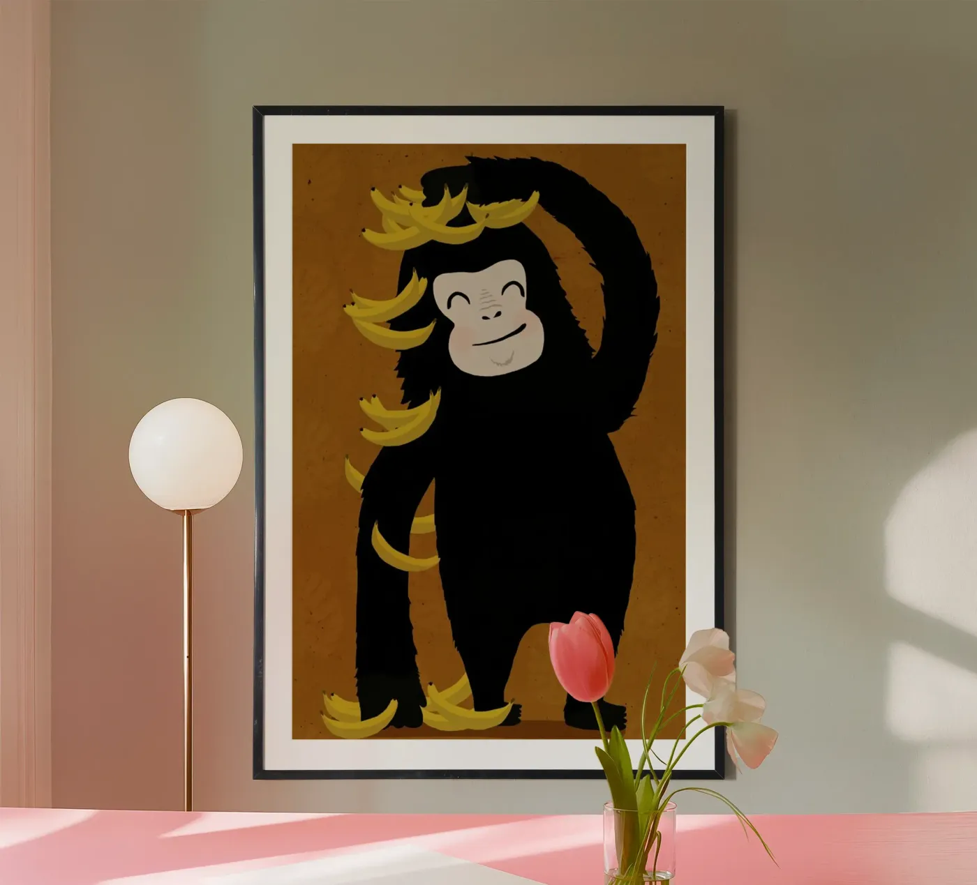 Gorilla (Brown) poster da treechild
