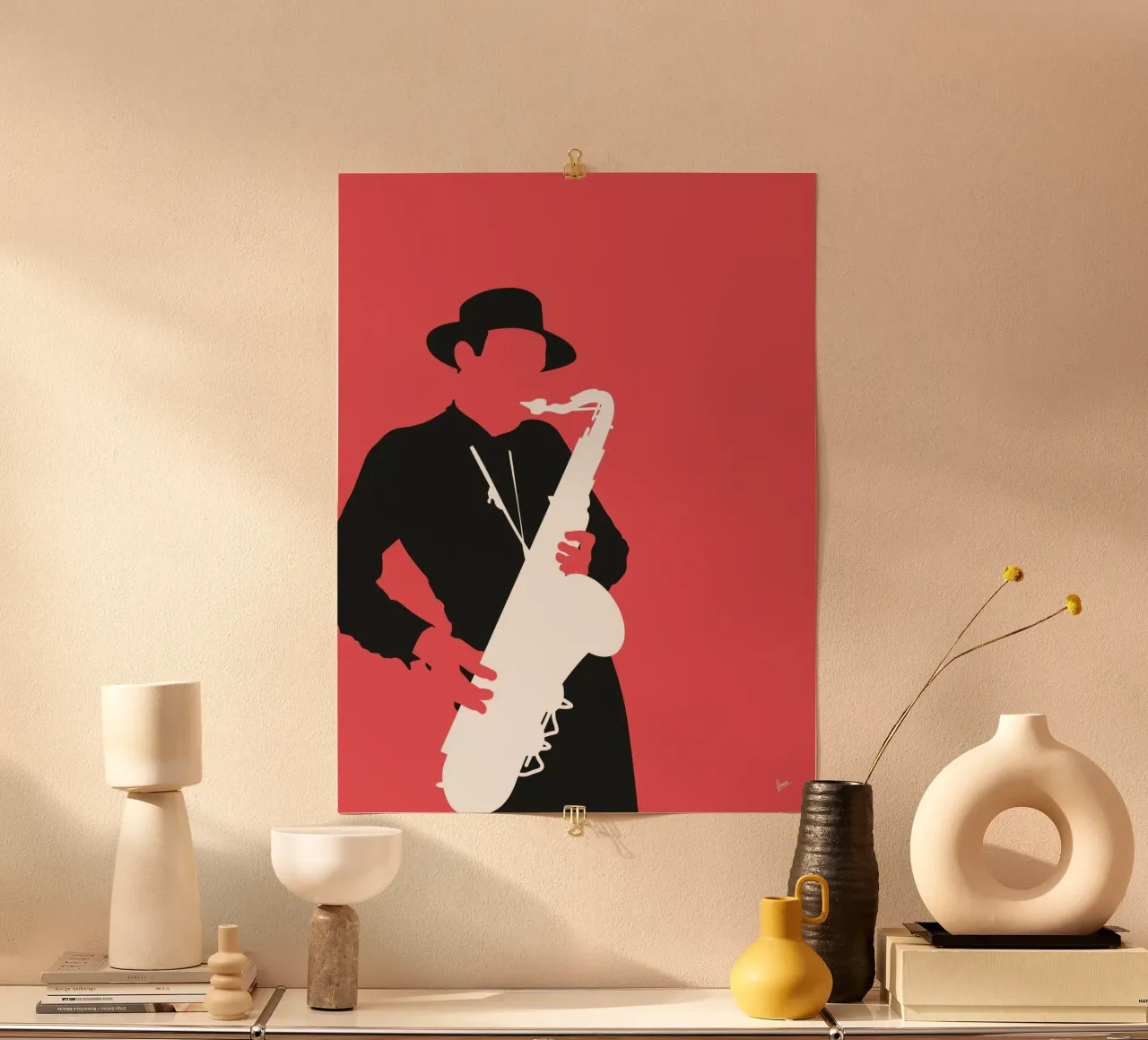 No302 Dexter Gordon carta hahnemühle da Iconic Rockstars