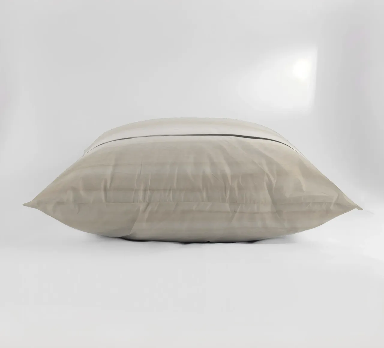Beige minimalist watercolour decorative cushion by NouveauPrints