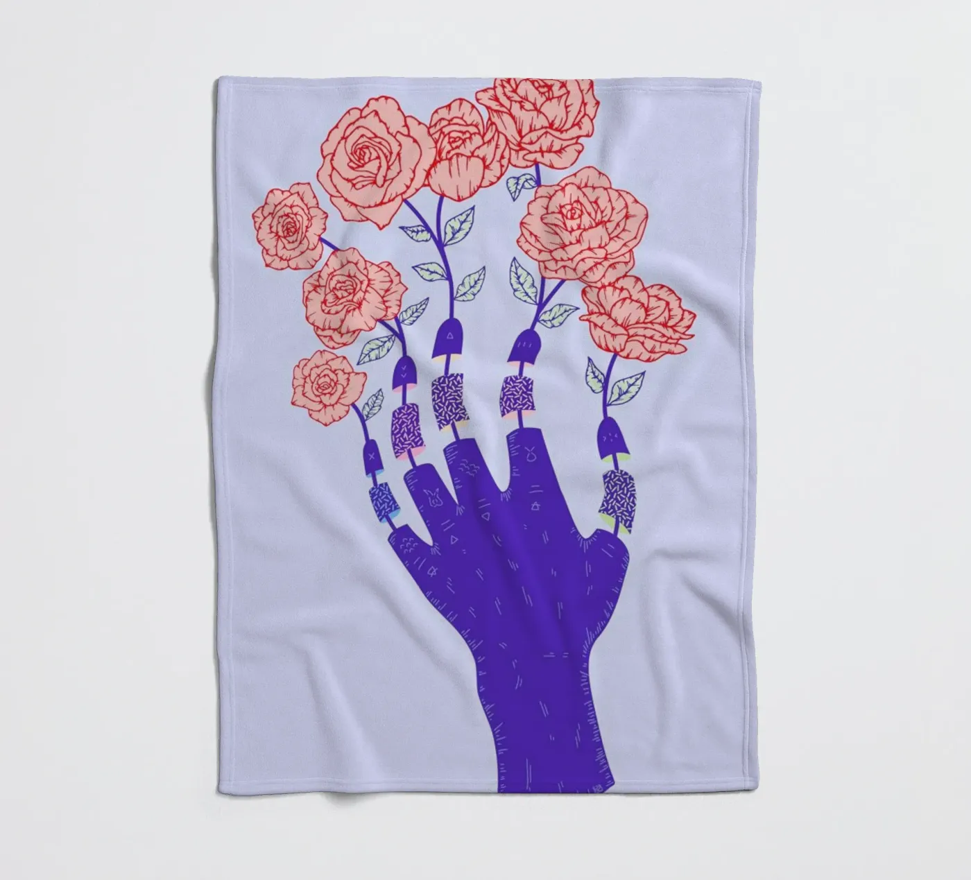 Grow fleecedeken van Laura O'Connor