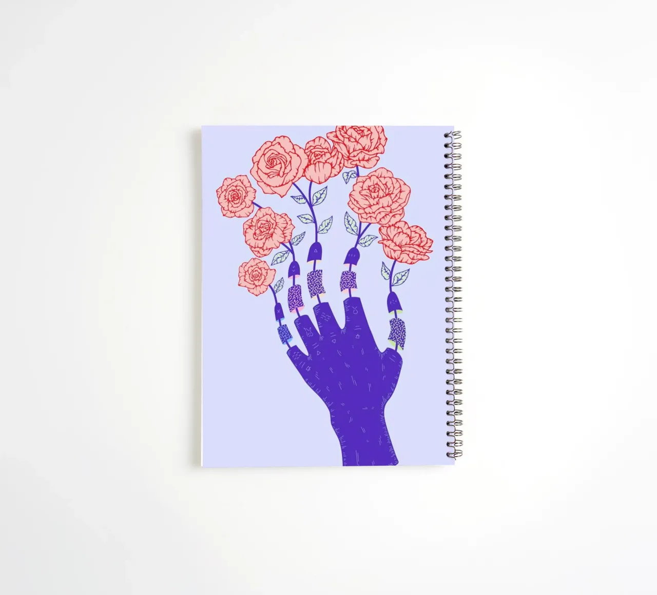 Grow spiral notebook by Laura O'Connor