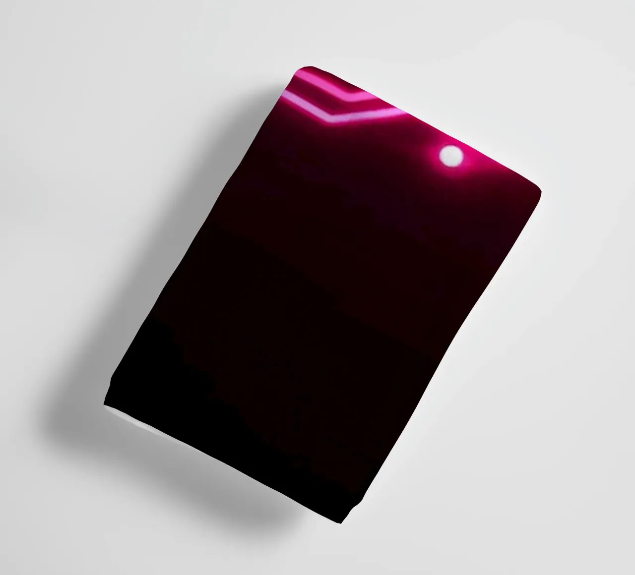 Leiterplattendesign in leuchtenden Rosatönen Handtuch von DesignDoodle