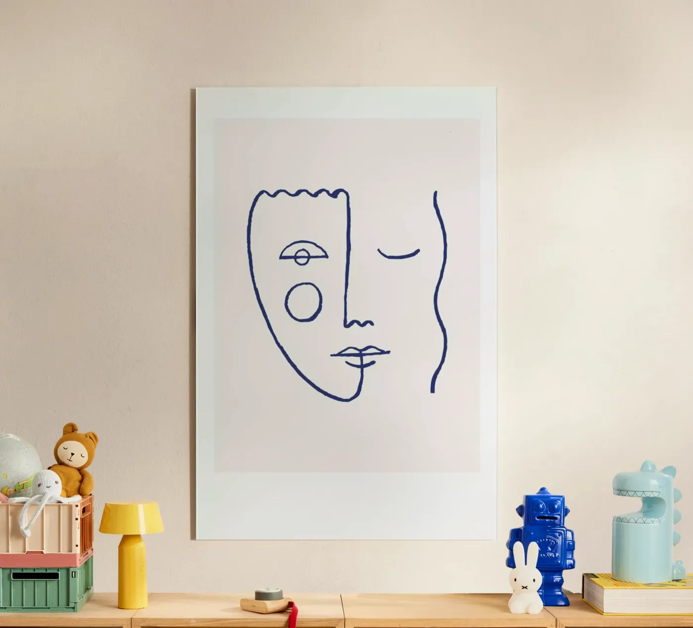 Faces No. 2 acryl van typealive