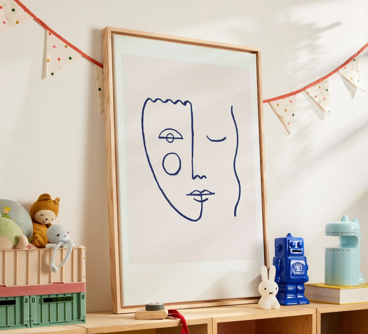 Faces No. 2 canvas by typealive