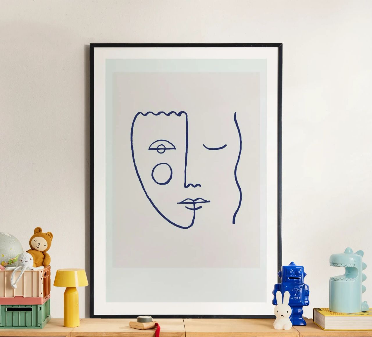 Faces No. 2 poster by typealive
