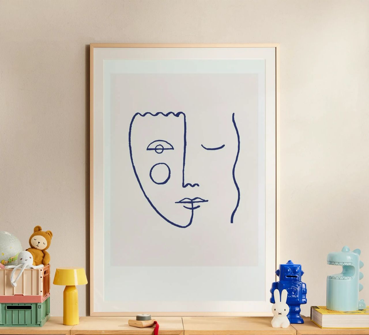 Faces No. 2 poster by typealive