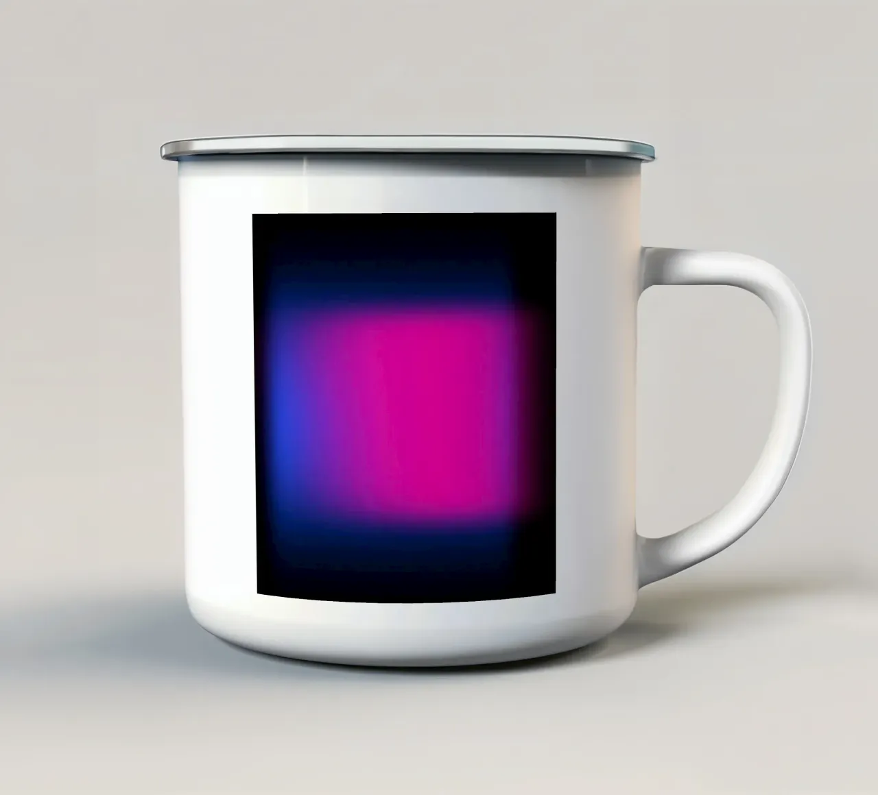 Pink Light tazza in smalto da Flo Klein