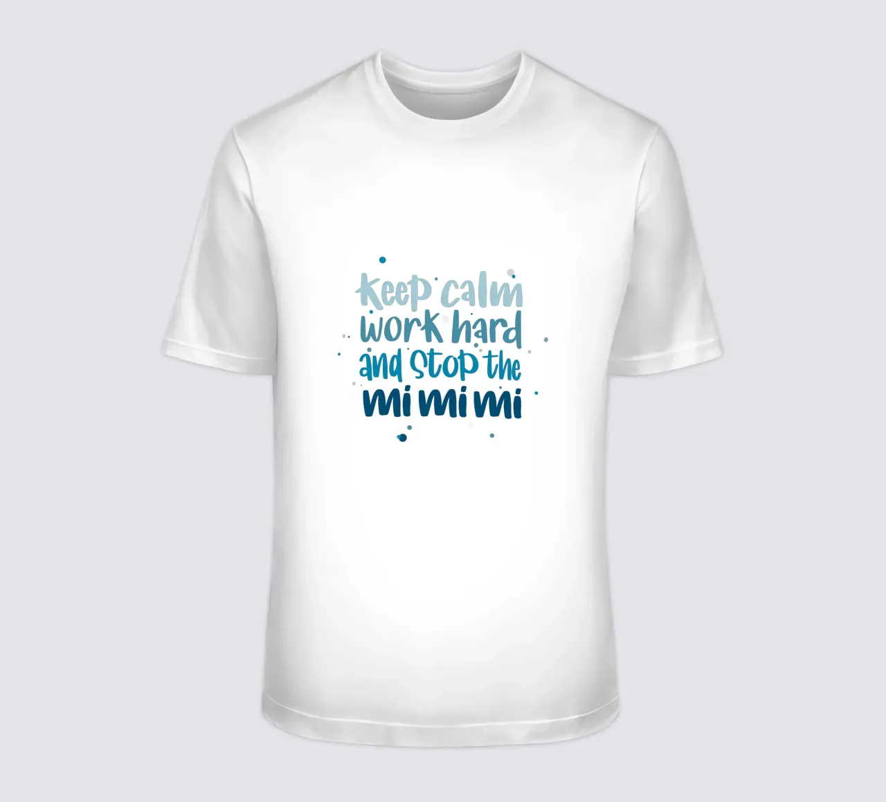 Poster für Chef - Keep calm, work hard and stop the mimimi t-shirt da LIMITED EDITION LETTERS
