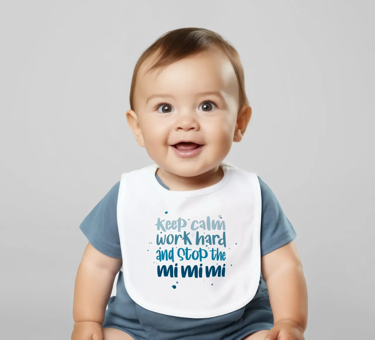 Poster für Chef - Keep calm, work hard and stop the mimimi bavaglino da LIMITED EDITION LETTERS