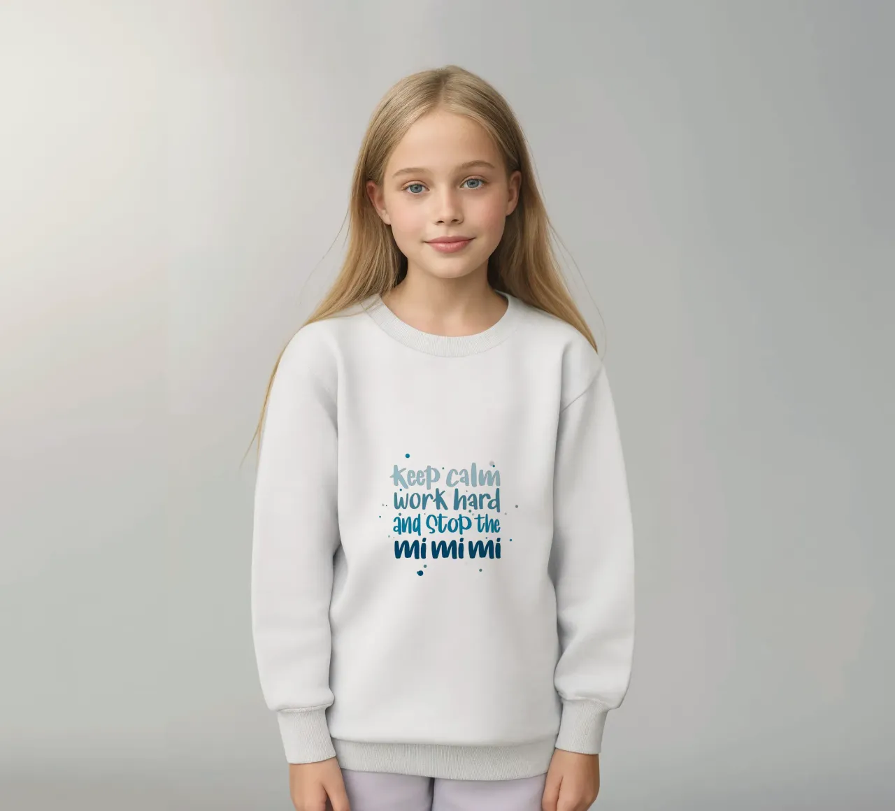 Poster für Chef - Keep calm, work hard and stop the mimimi felpa bambino da LIMITED EDITION LETTERS