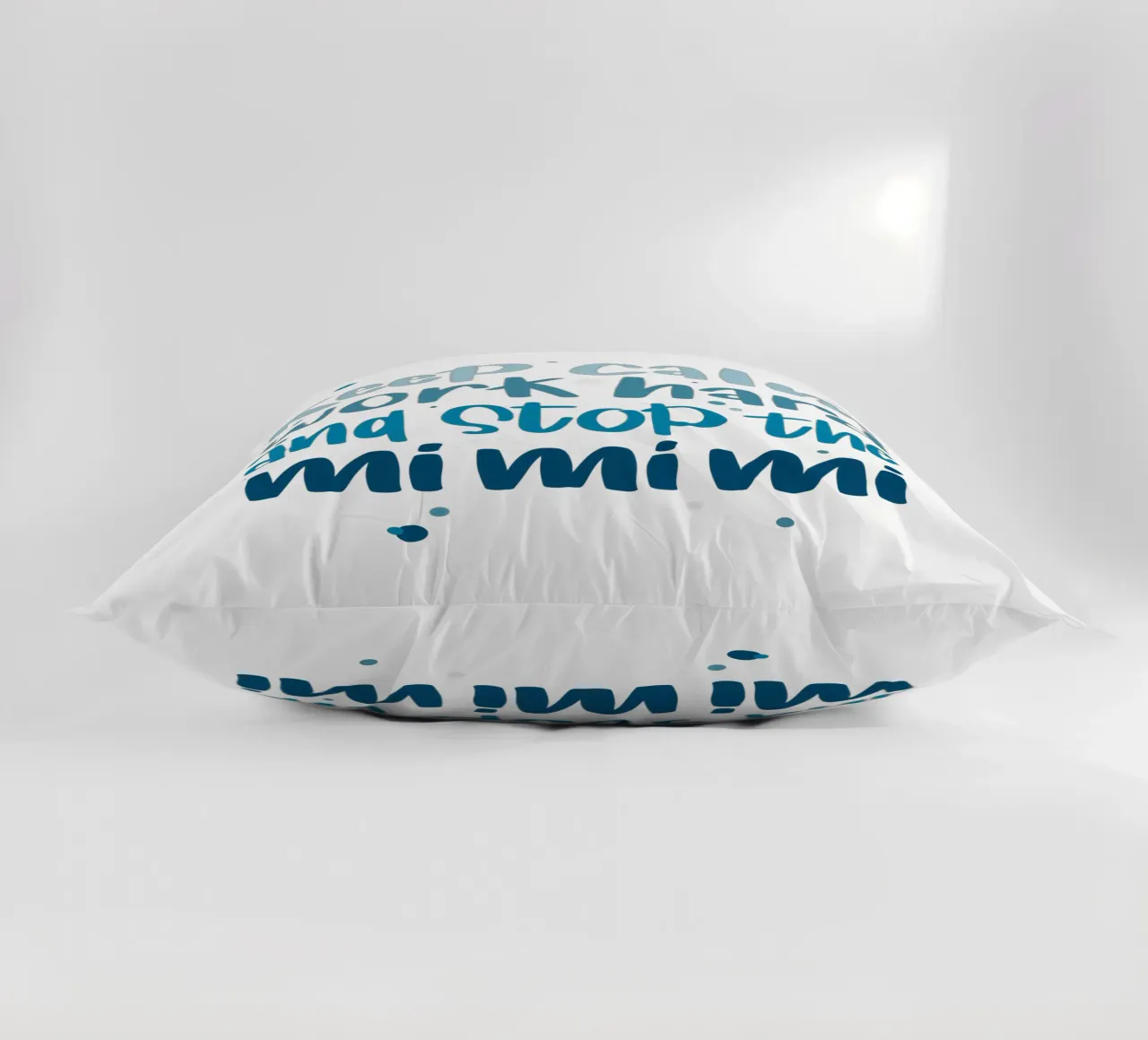 Poster für Chef - Keep calm, work hard and stop the mimimi cuscino da LIMITED EDITION LETTERS