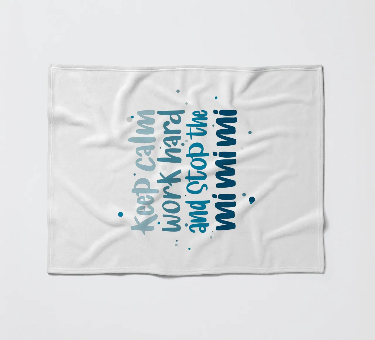 Poster für Chef - Keep calm, work hard and stop the mimimi coperta in pile da LIMITED EDITION LETTERS