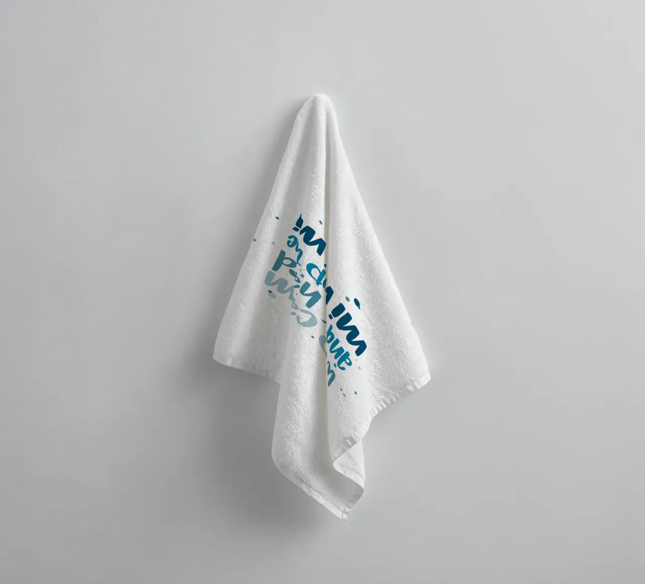 Poster für Chef - Keep calm, work hard and stop the mimimi asciugamano da bagno da LIMITED EDITION LETTERS
