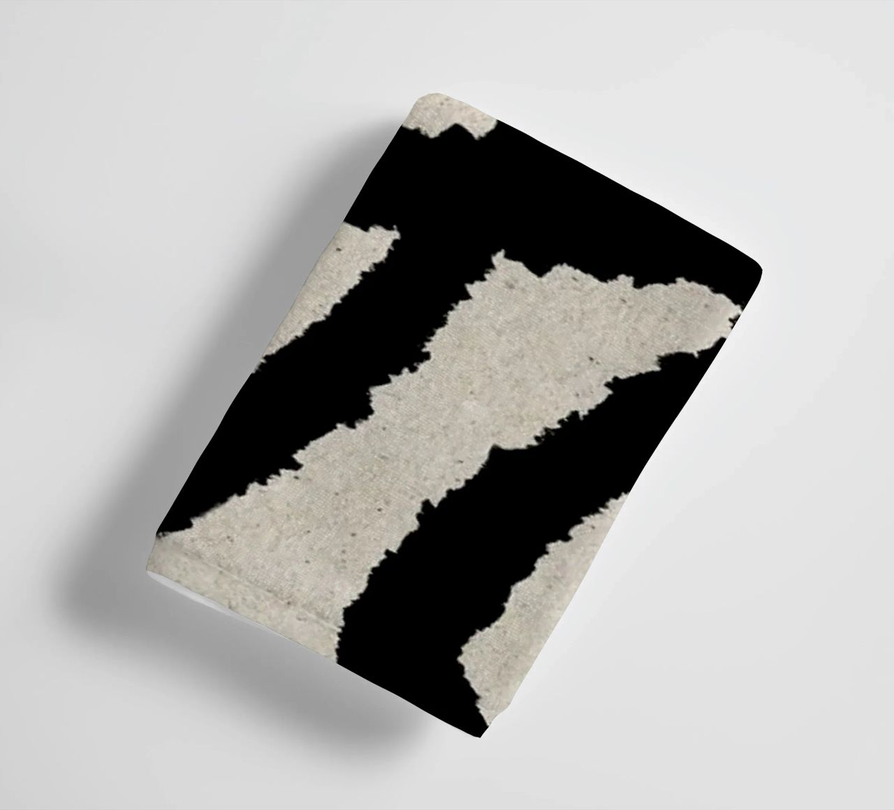 Line Art Abstract 1 towel by MoonlightPrint