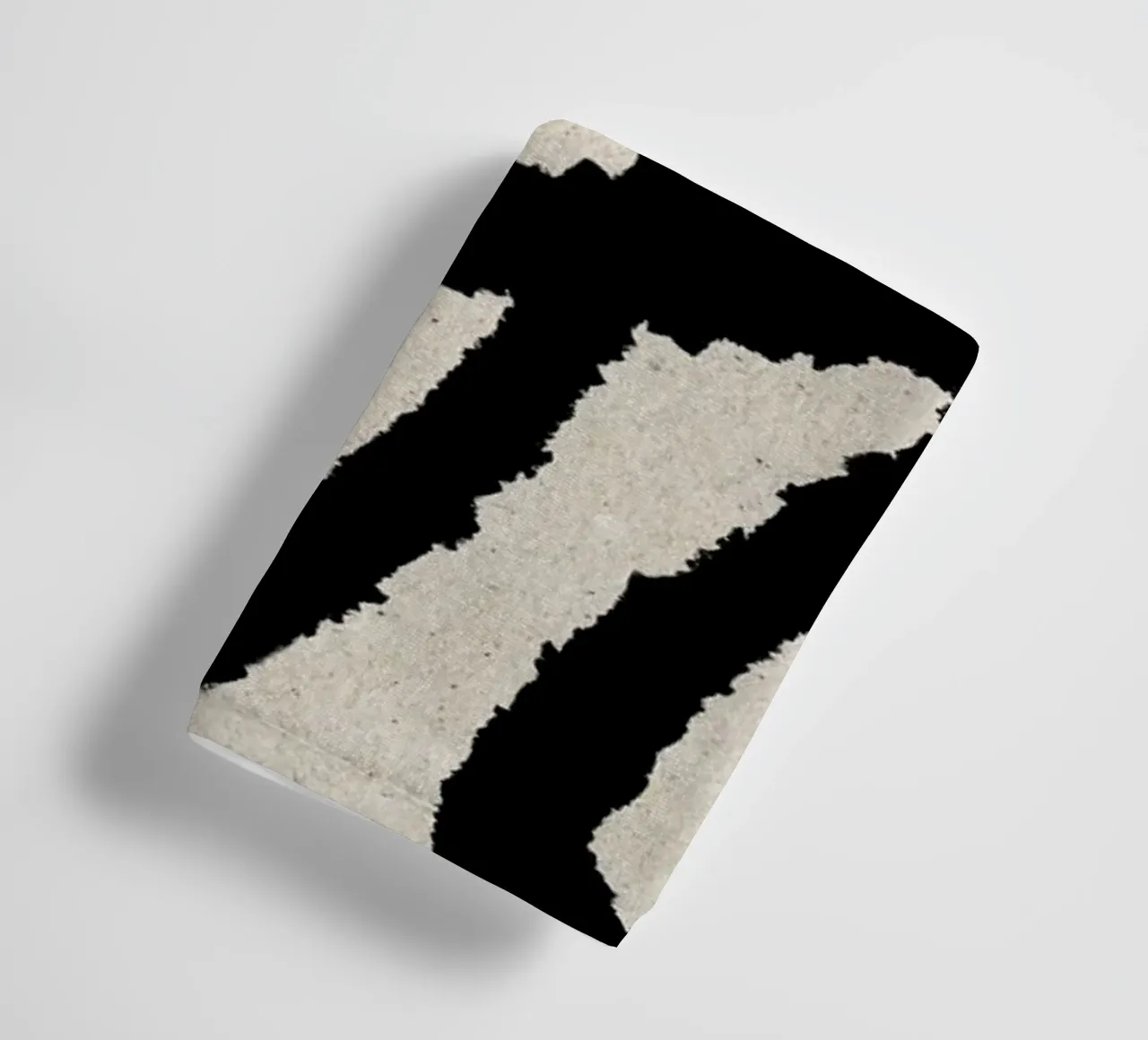 Line Art Abstract 1 Handtuch von MoonlightPrint