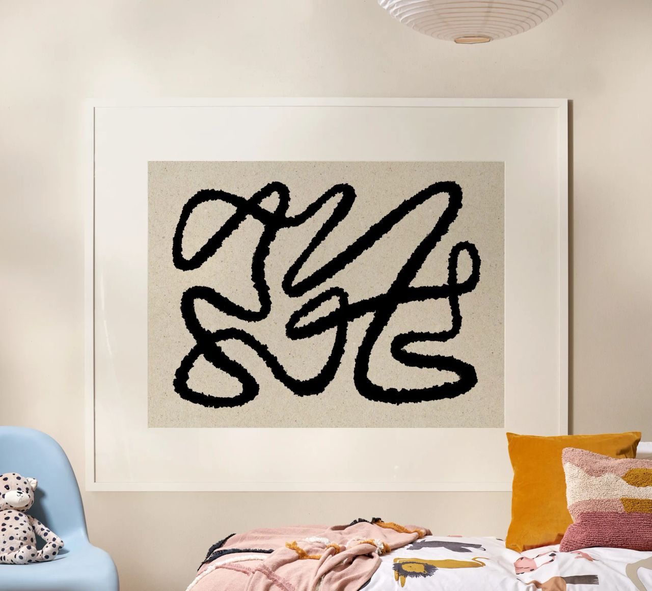 Line Art Abstract 1 hahnemühle by MoonlightPrint