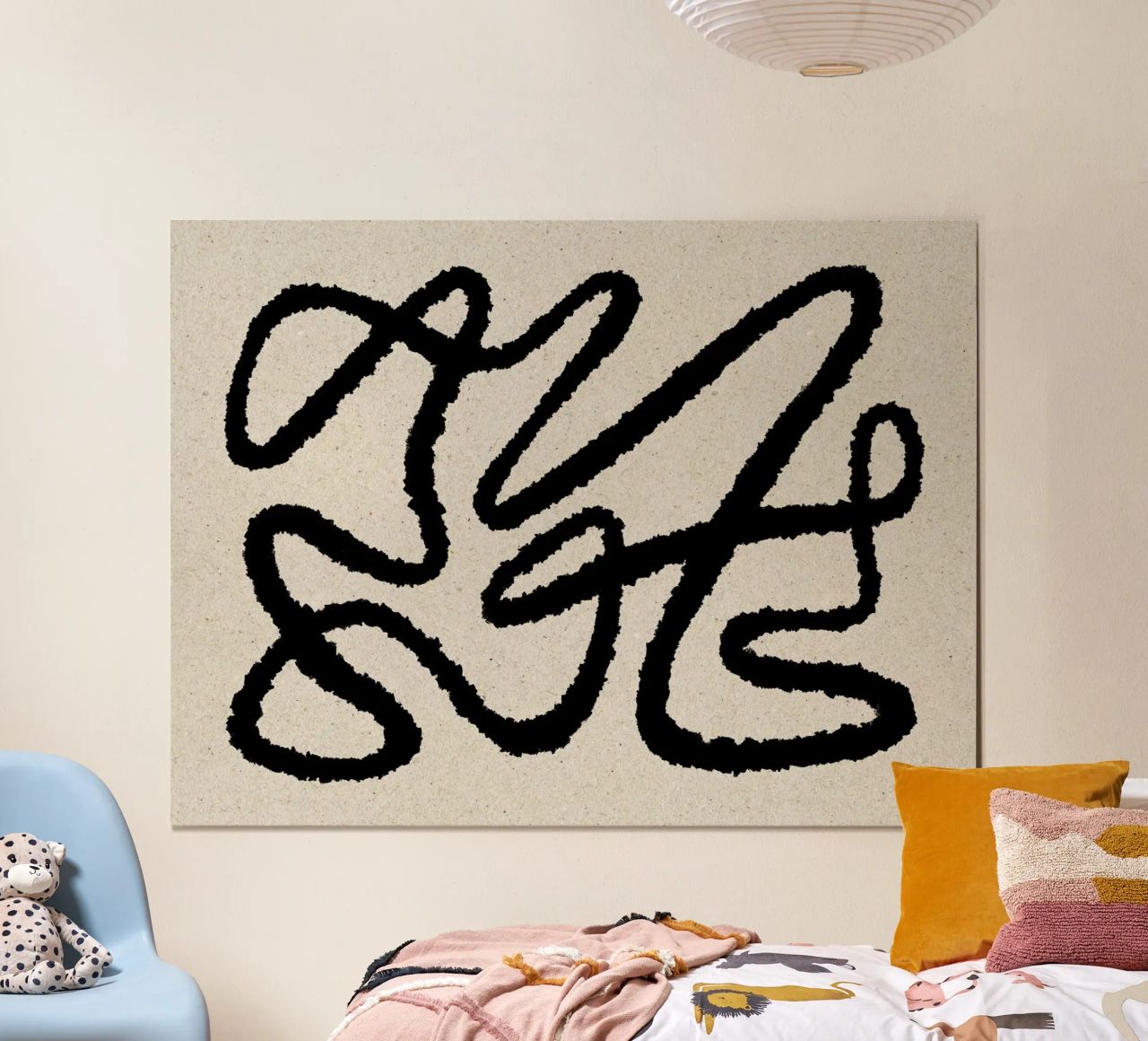Line Art Abstract 1 hahnemühle by MoonlightPrint