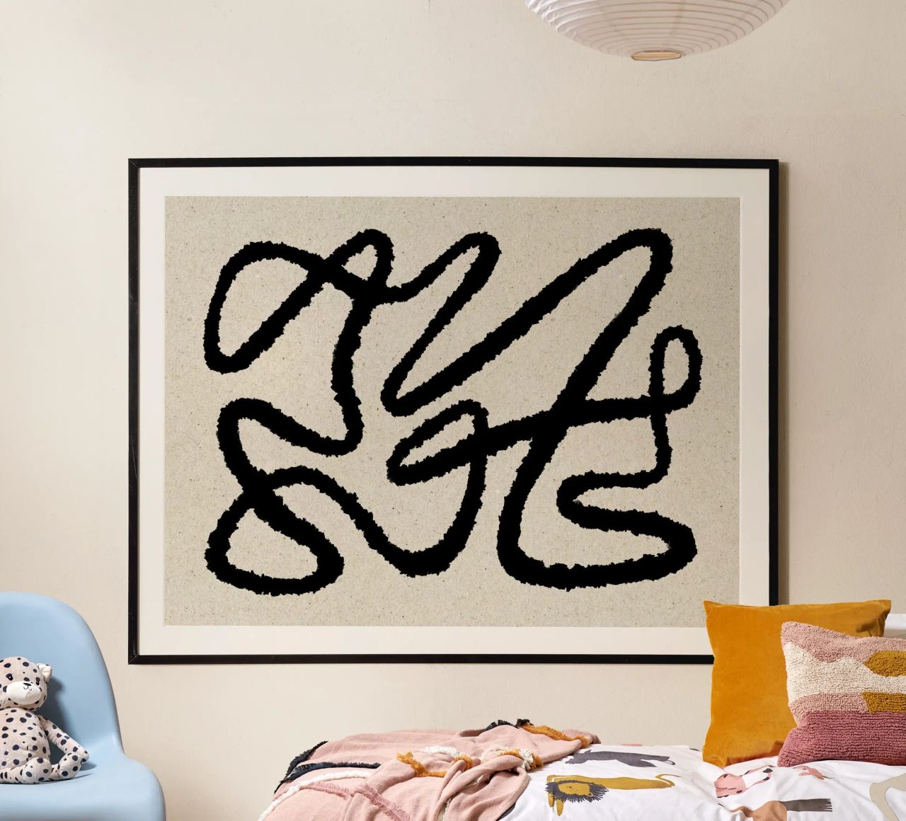 Line Art Abstract 1 hahnemühle by MoonlightPrint