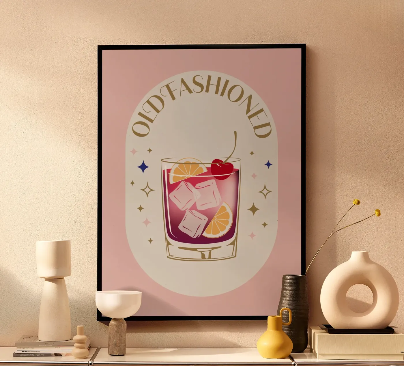 Old Fashioned Poster von cafelab