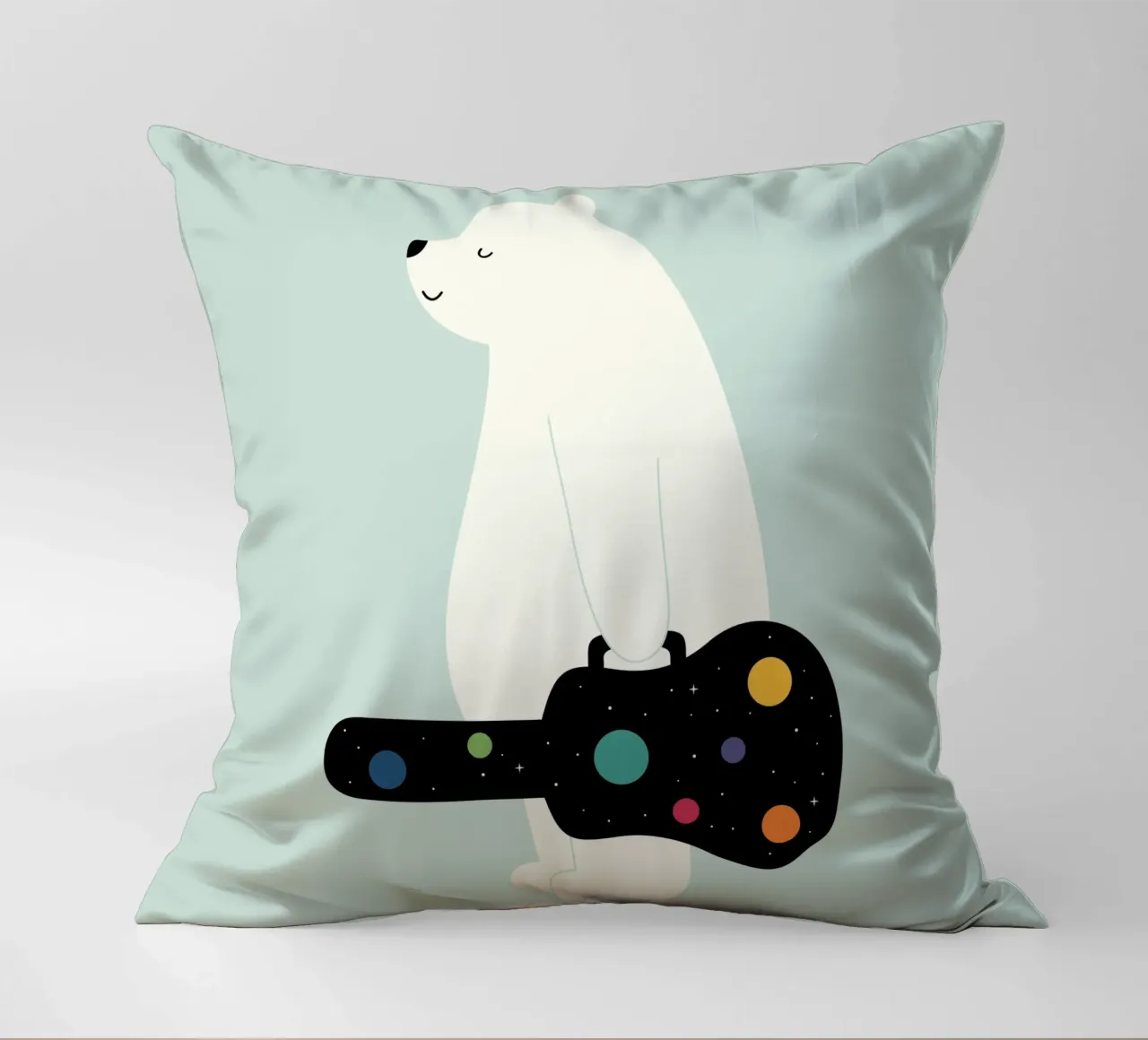 Chase Your Dreams decorative cushion by Andy Westface