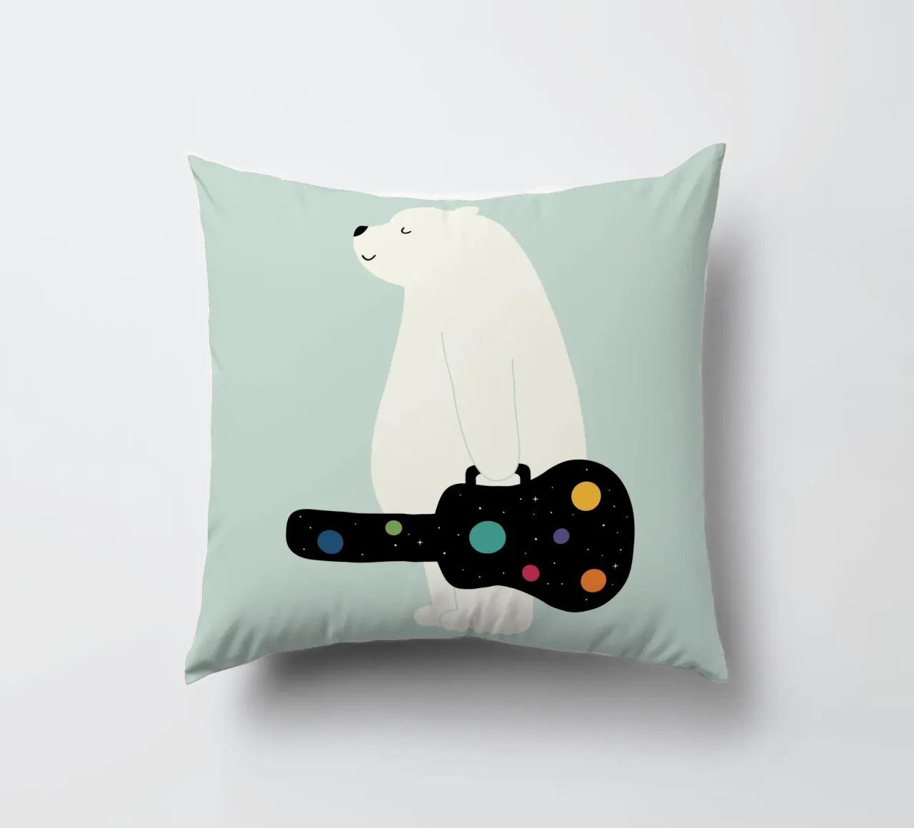 Chase Your Dreams decorative cushion by Andy Westface