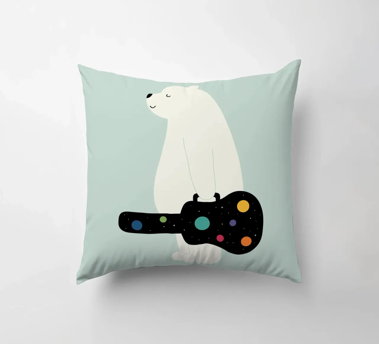 Chase Your Dreams decorative cushion by Andy Westface