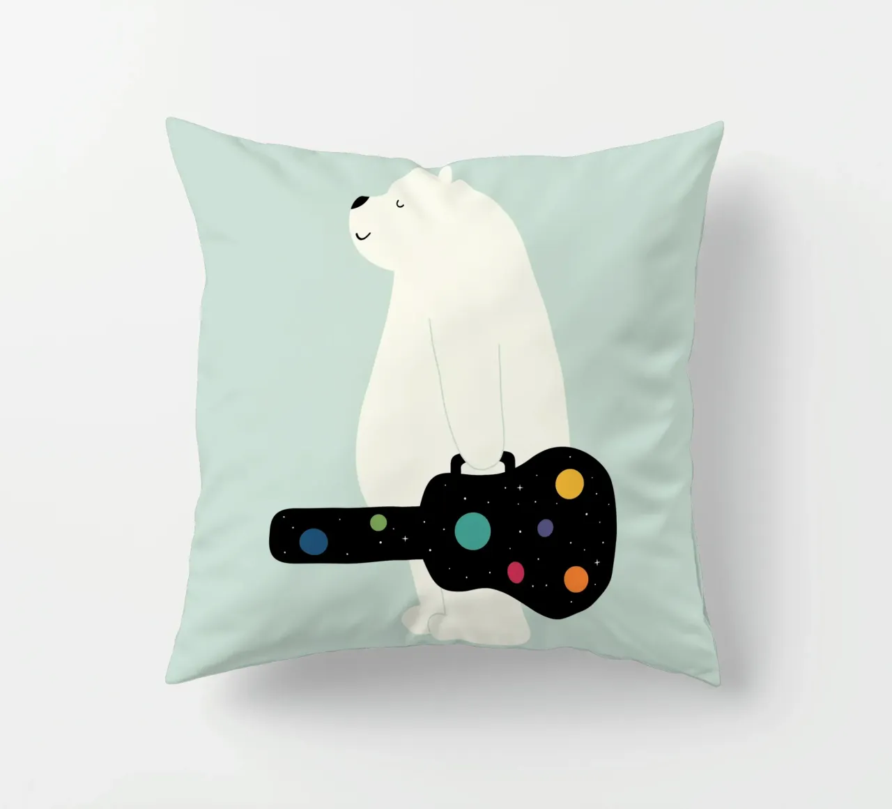 Chase Your Dreams decorative cushion by Andy Westface