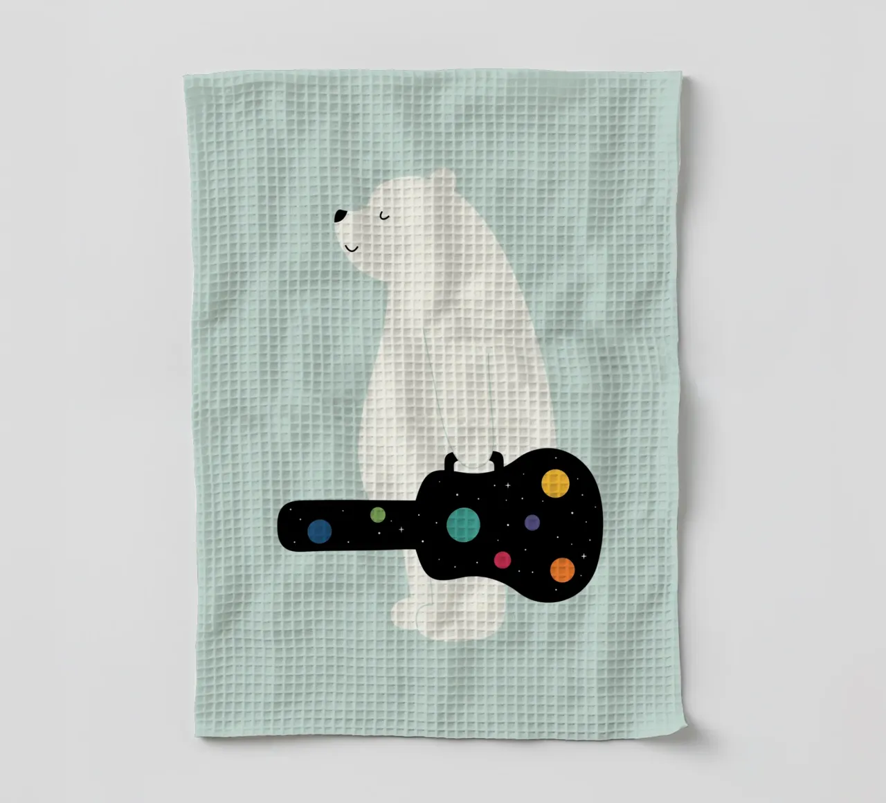 Chase Your Dreams tea towel by Andy Westface