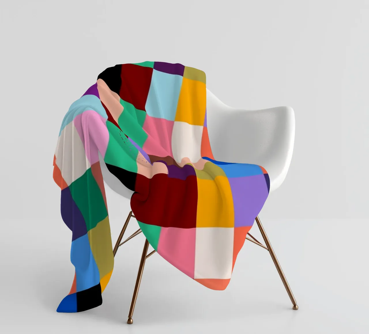 Chromatic Mosaic coperta in pile da susanapaz
