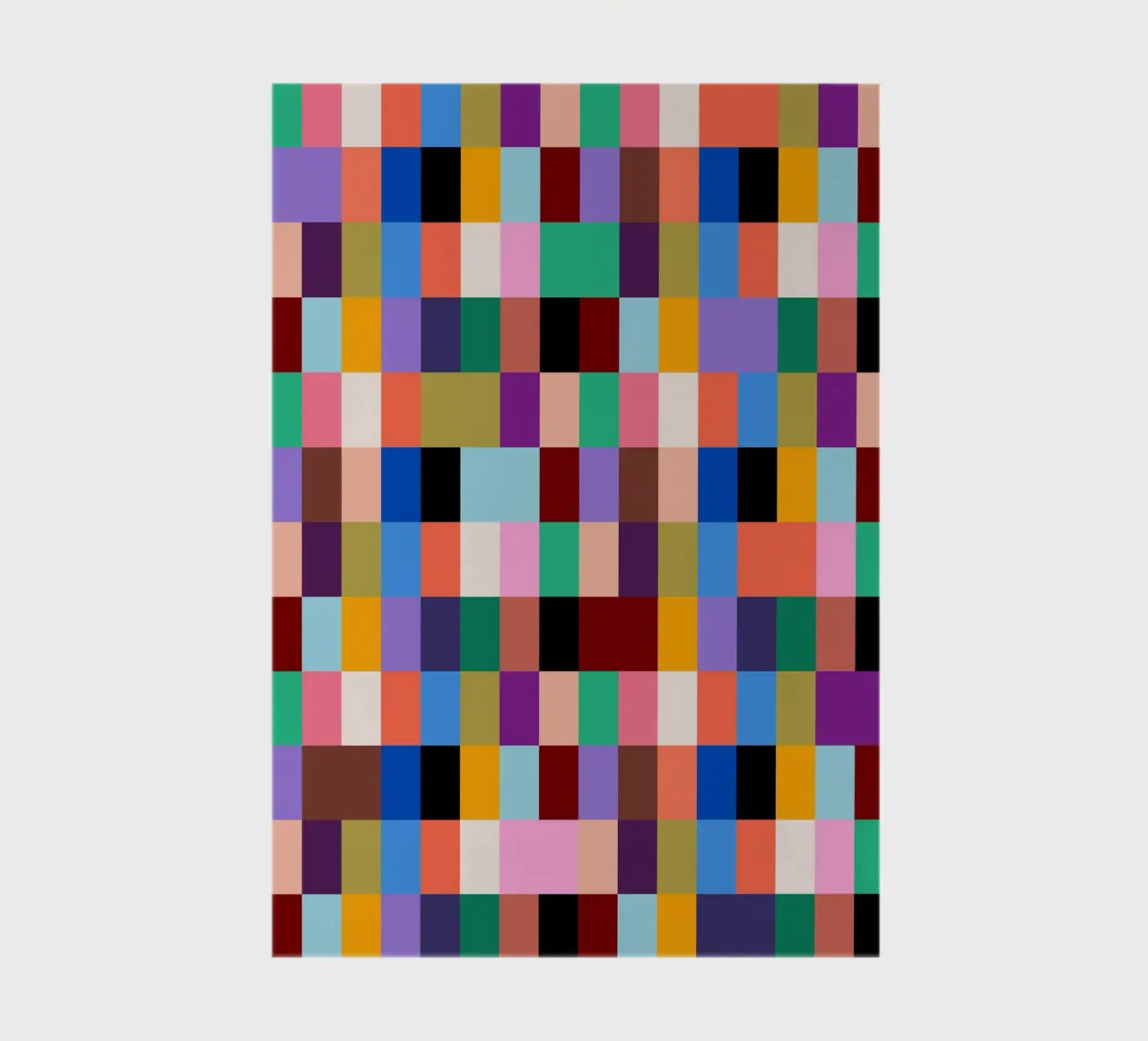 Chromatic Mosaic notebook by susanapaz