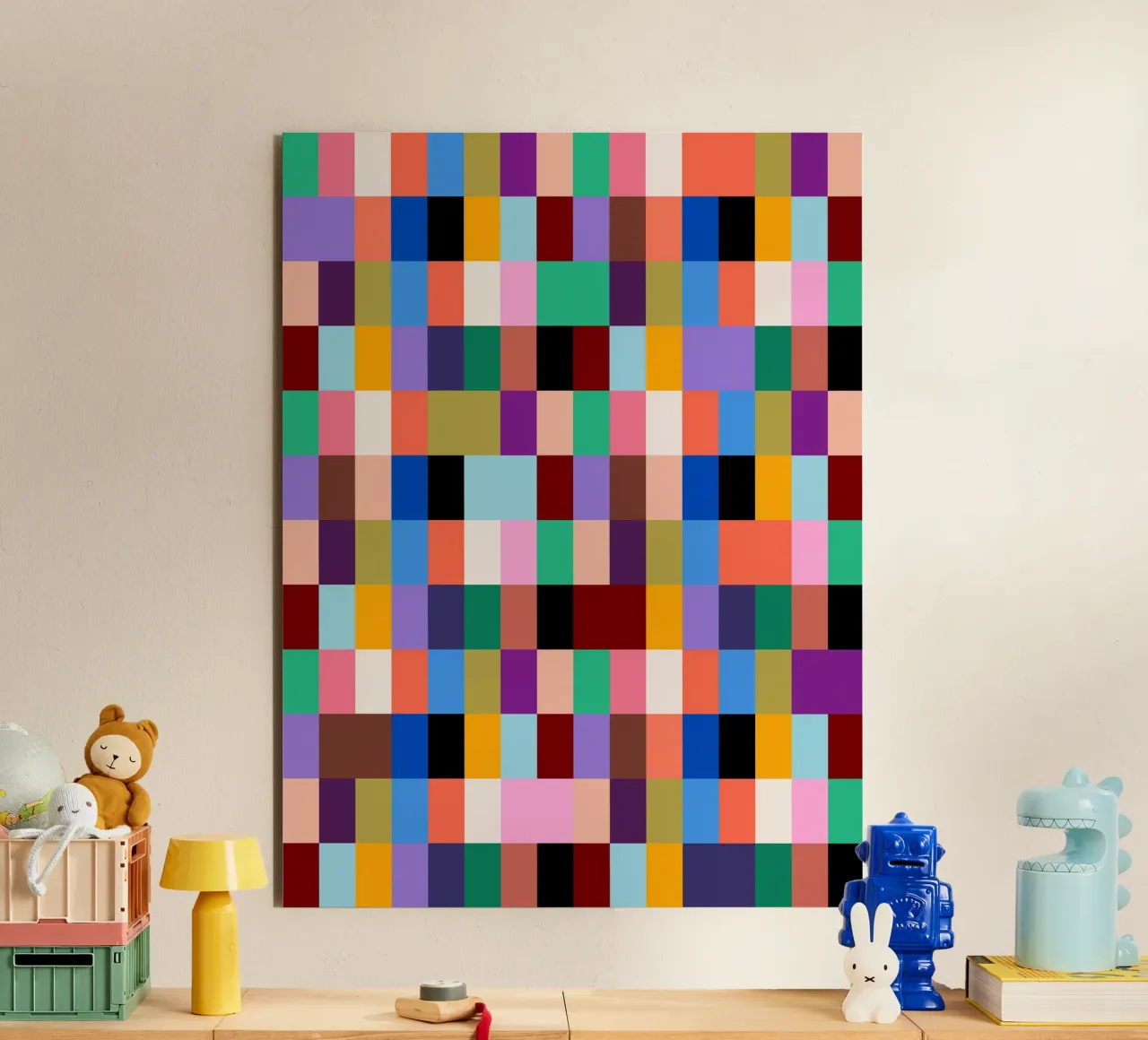 Chromatic Mosaic alluminio dibond da susanapaz