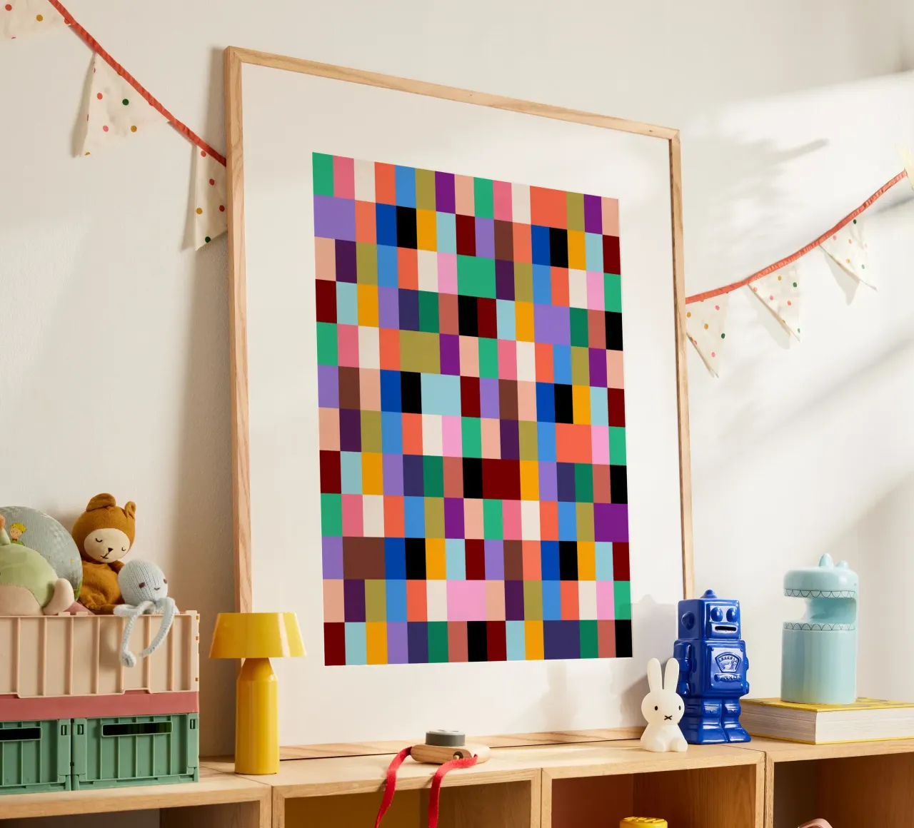 Chromatic Mosaic carta hahnemühle da susanapaz