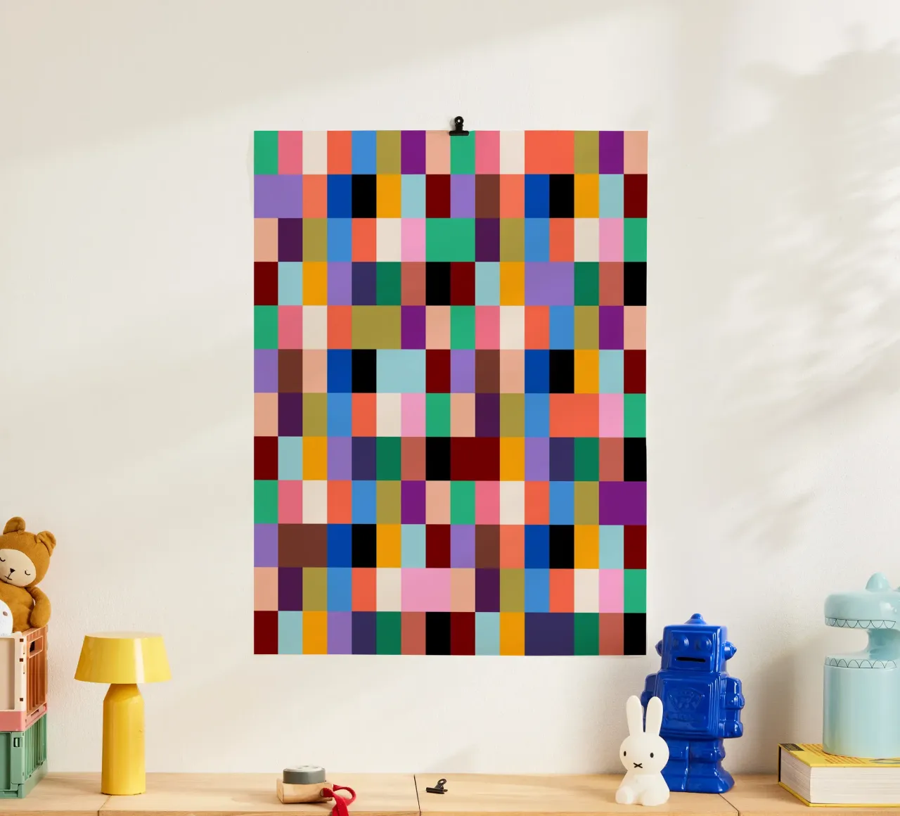 Chromatic Mosaic carta hahnemühle da susanapaz