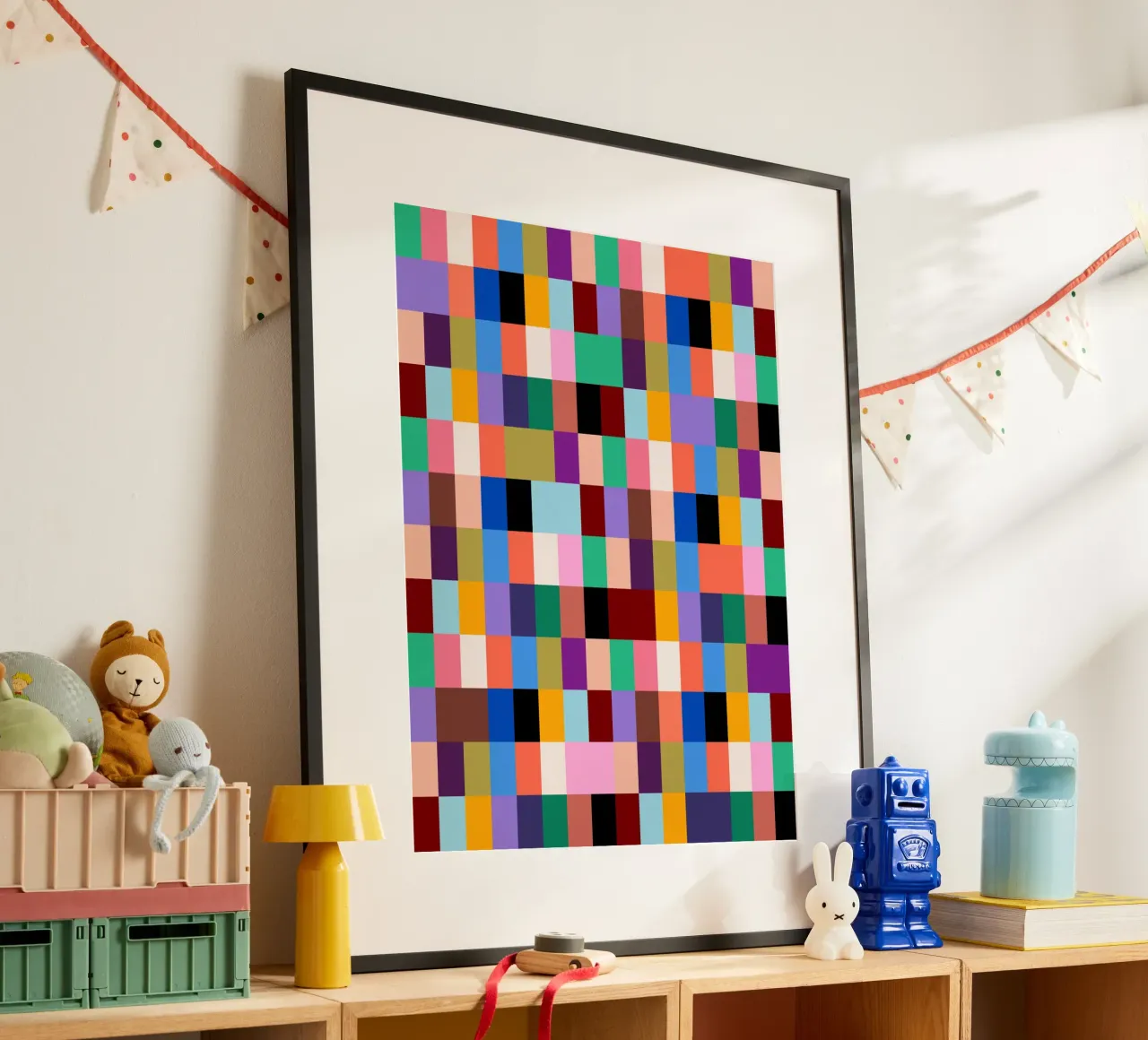 Chromatic Mosaic carta hahnemühle da susanapaz