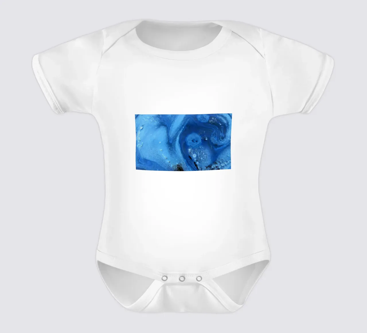 Blu body neonato maniche corte da Massimo Frascogna
