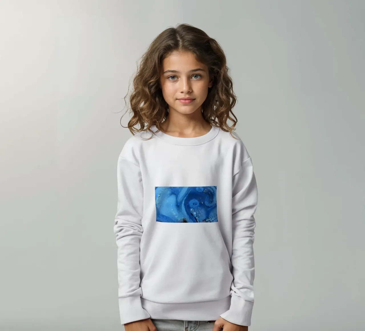 Blu felpa bambino da Massimo Frascogna