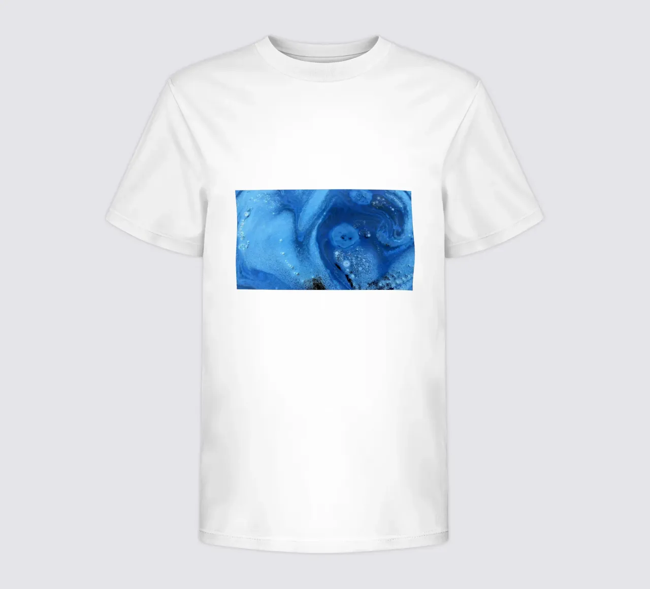 Blue kids t-shirt by Massimo Frascogna