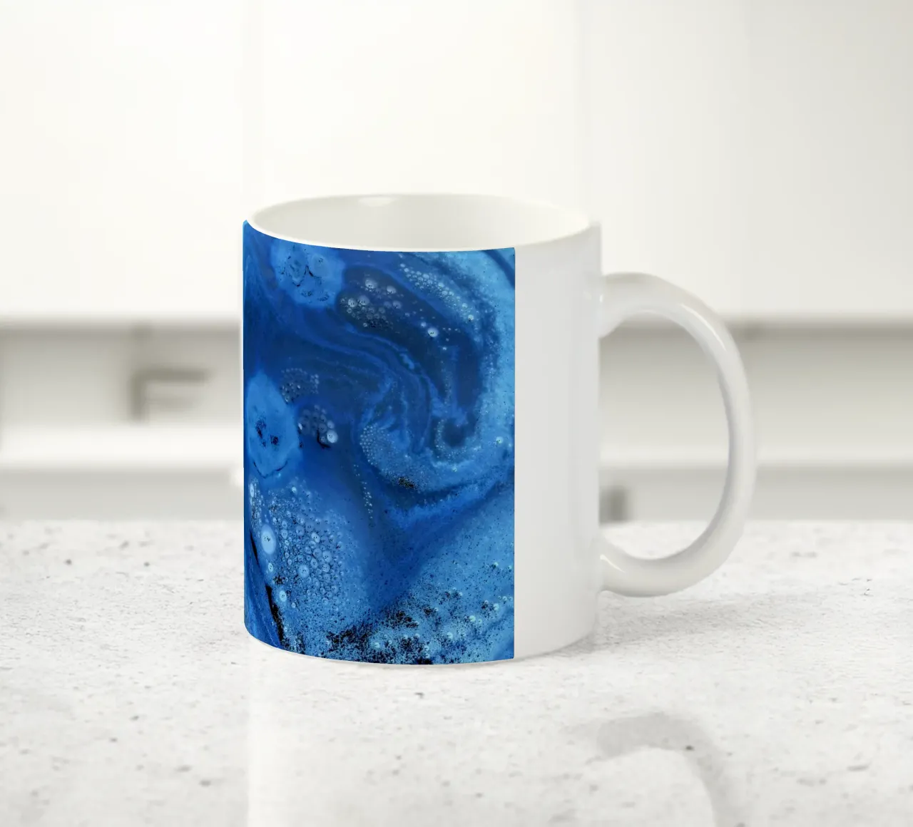 Blu tazza in ceramica da Massimo Frascogna