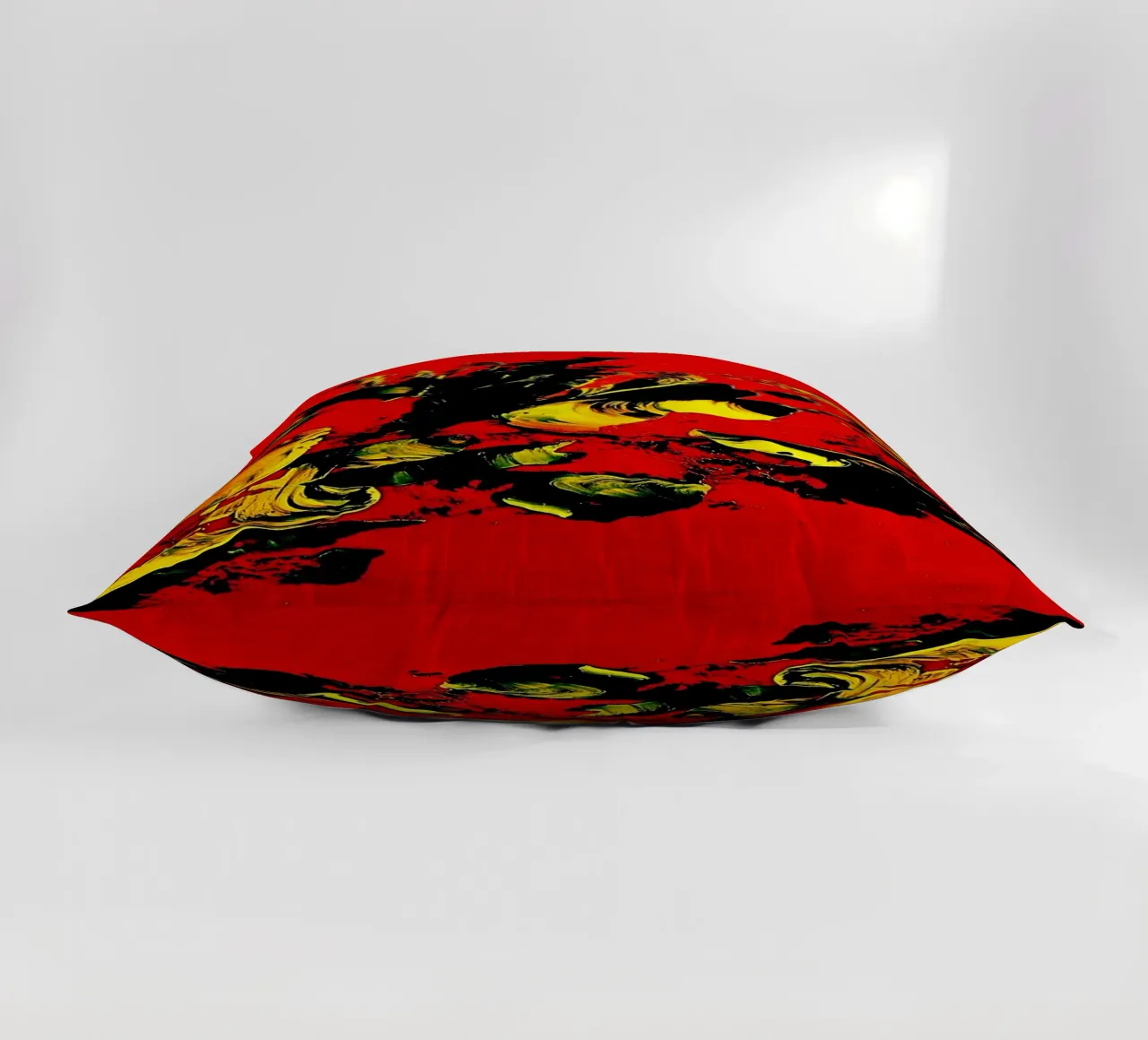 MESSAGE FROM THE HEART 1. cuscino da Thierry Vobmann Abstract painting