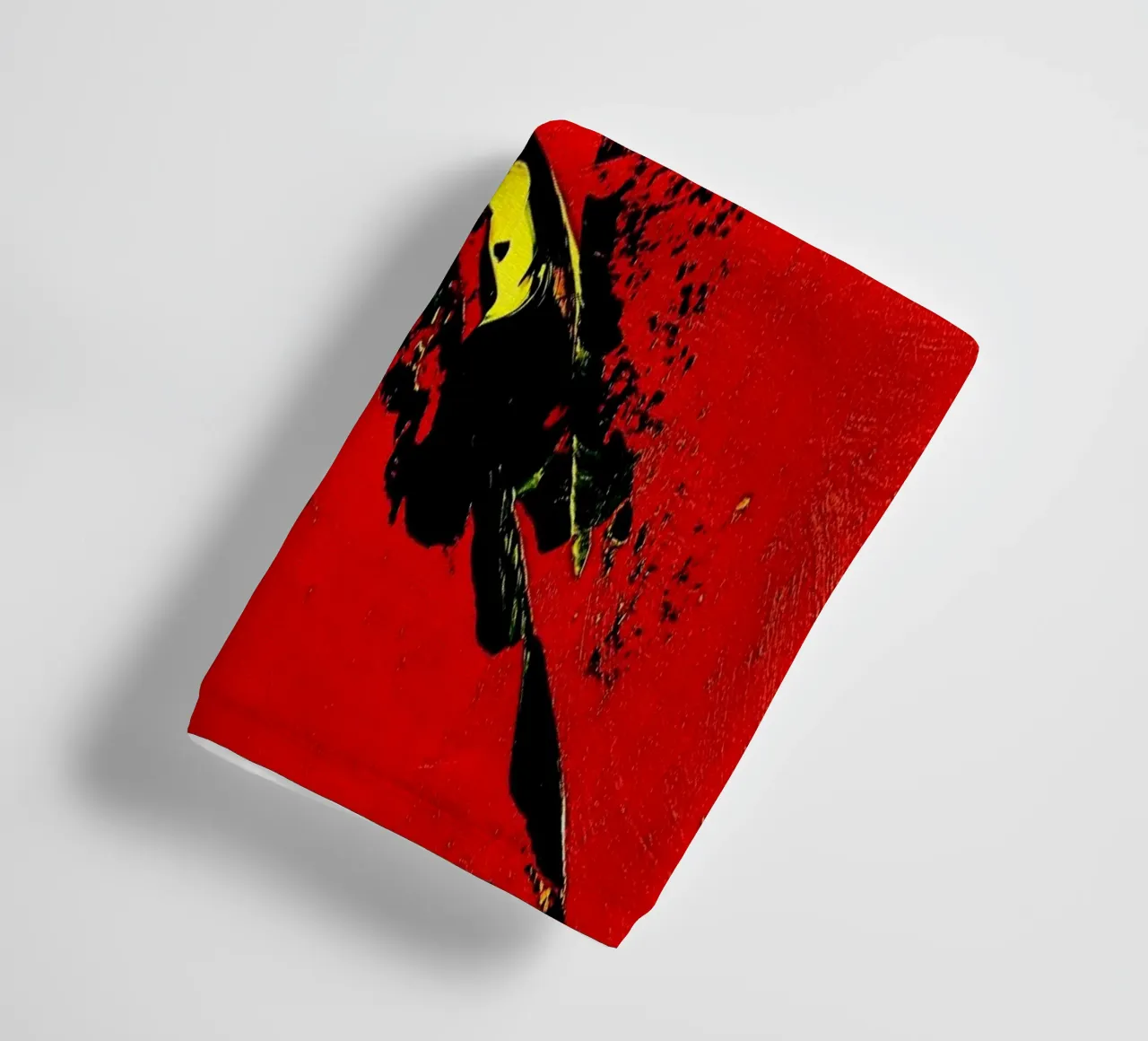 MESSAGE FROM THE HEART 1. asciugamano da bagno da Thierry Vobmann Abstract painting