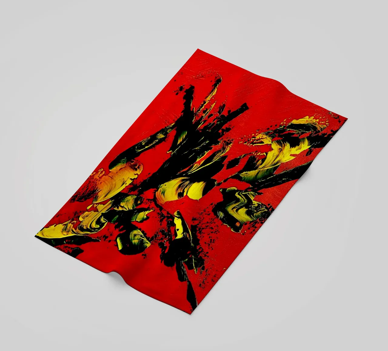 MESSAGE FROM THE HEART 1. telo mare da Thierry Vobmann Abstract painting