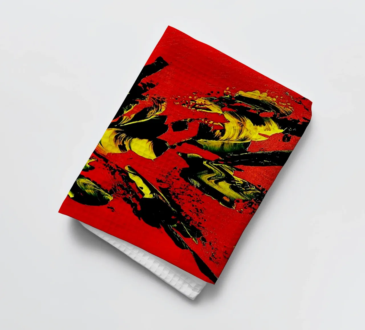 MESSAGE FROM THE HEART 1. canovaccio da cucina da Thierry Vobmann Abstract painting