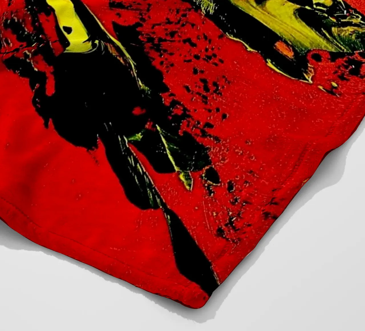 MESSAGE FROM THE HEART 1. coperta in pile da Thierry Vobmann Abstract painting