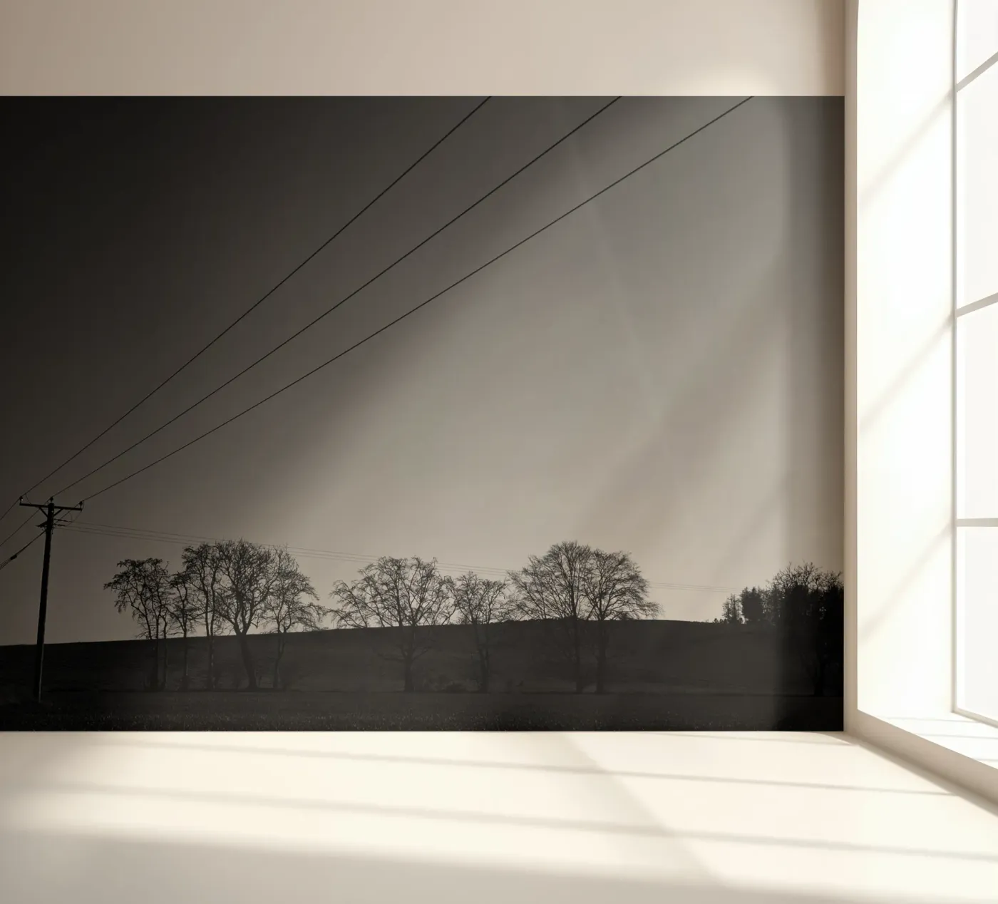 Lines fotobehang van gtobonart