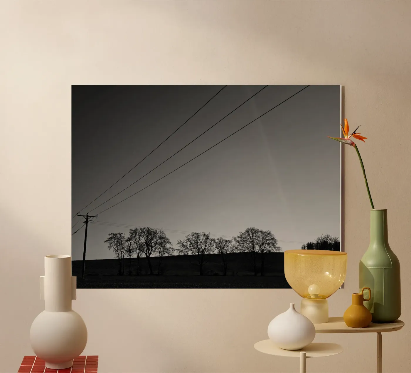 Lines Acryl-Glas von gtobonart