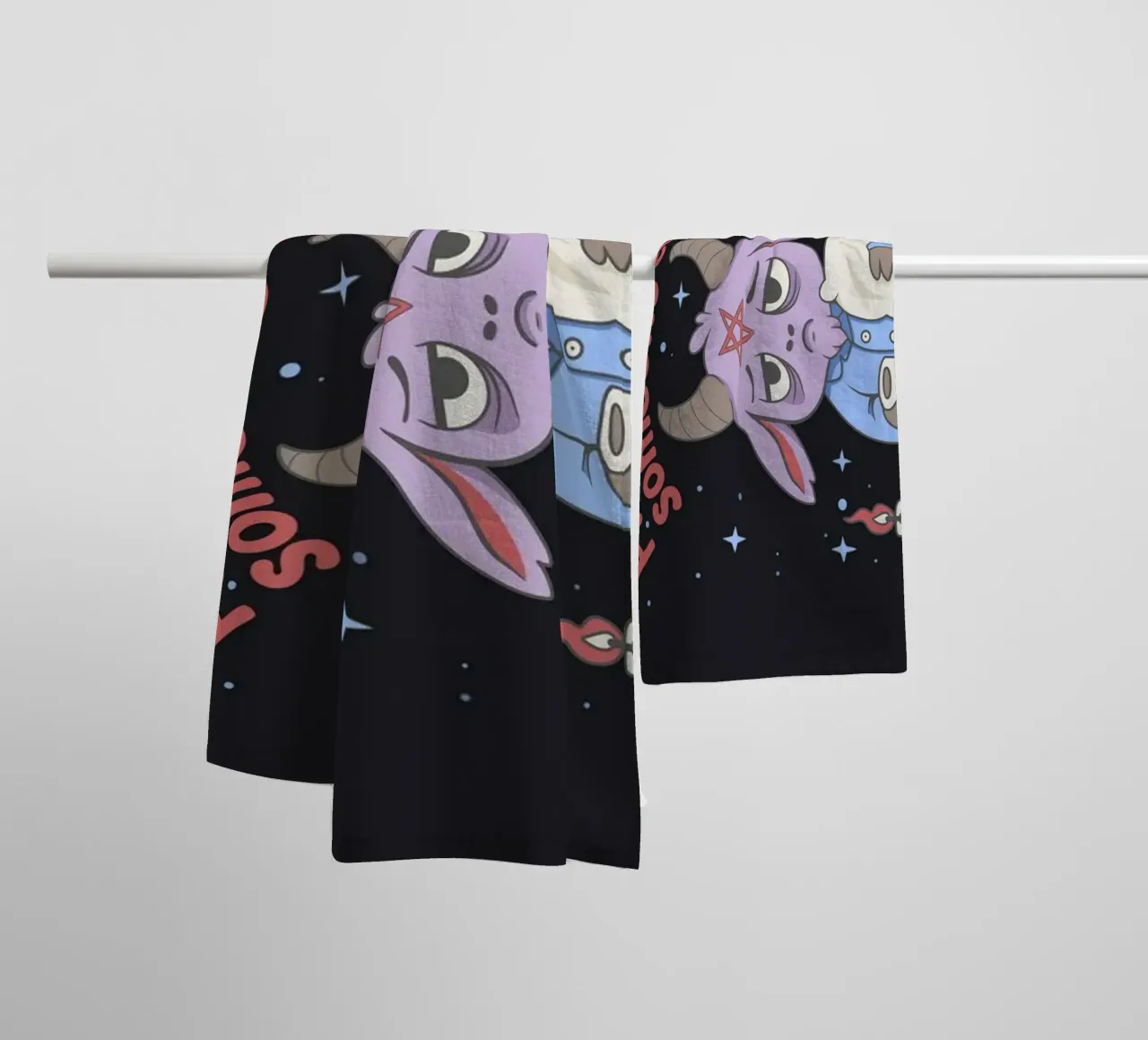 Please Summon Someone Else towel by Loobs